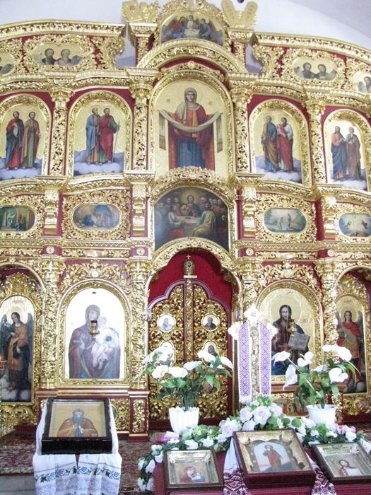 Суботів Іллінська церква іконостас