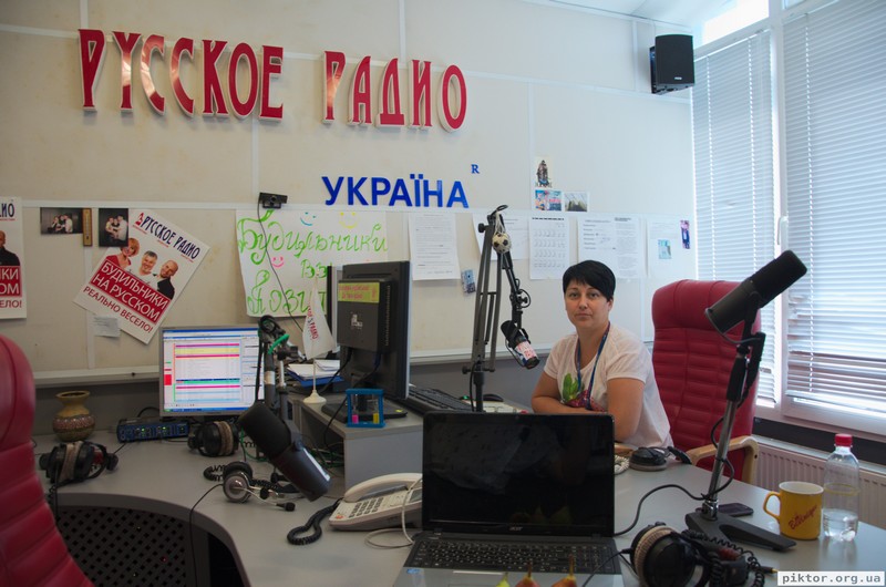 Русское радио Украина, студія