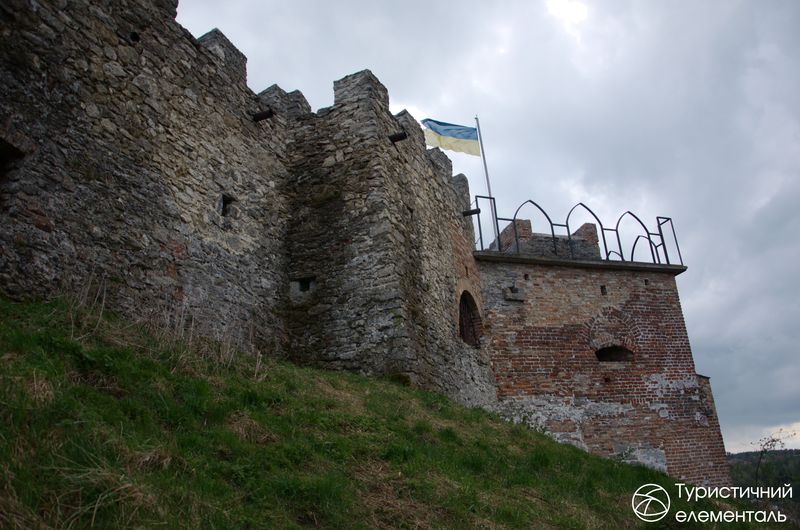 Стіни замку зовні